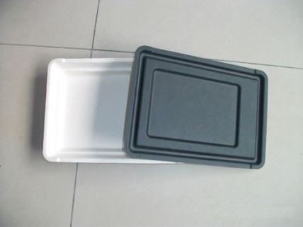 黑纸浆托
