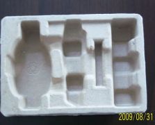 黄纸浆托